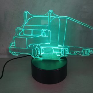 AMERIKAANSE TRUCK / VRACHTWAGEN Lampje RGB multi-kleur, instelbaar, inclusief afstandsbediening