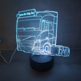 VOLVO. Lampje RGB multi-kleur, instelbaar, inclusief afstandsbediening